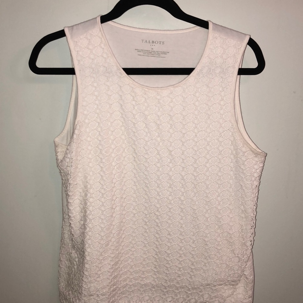 White tank top